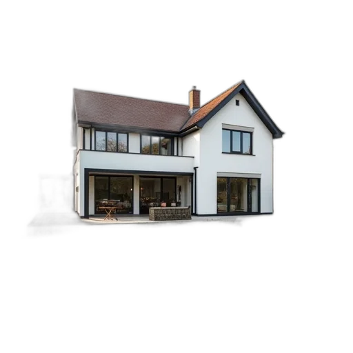 building, furniture, 3d render, photorealistic transparent PNG cut-out