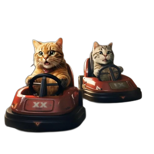 car, photorealistic, concept art, oil painting transparent PNG cut-out