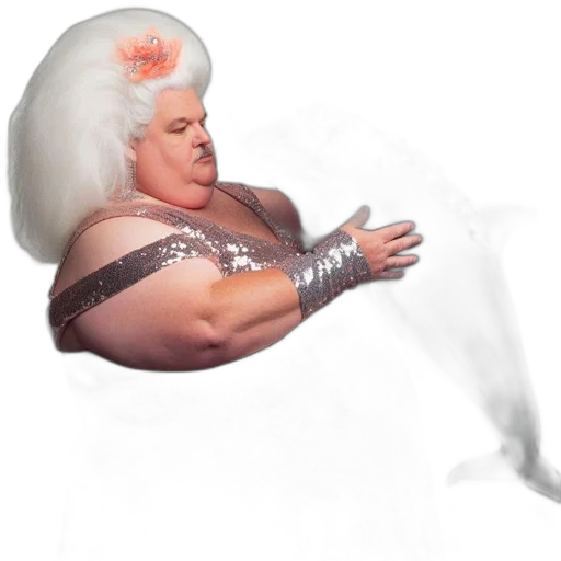 creature, dress, hair, animal transparent PNG cut-out