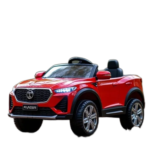 car, 3d render, kids, electric transparent PNG cut-out
