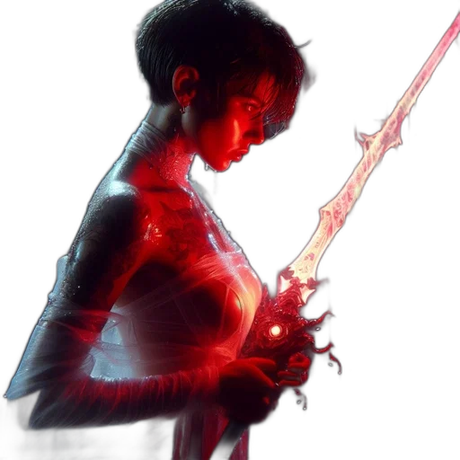 sword, weapon, staff, concept art transparent PNG cut-out
