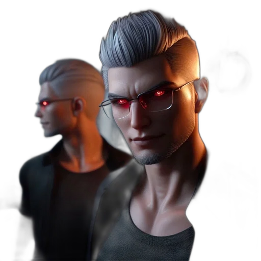 face, mask, robot, cyberpunk transparent PNG cut-out
