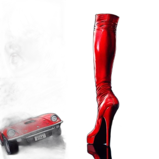 shoes, car, weapon, robot transparent PNG cut-out