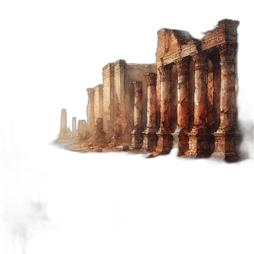 building, crown, concept art, watercolor transparent PNG cut-out