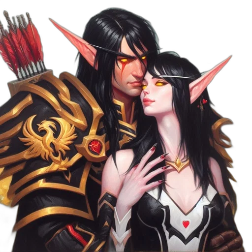 fantasy art, concept art, pixel art, comic book art transparent PNG cut-out