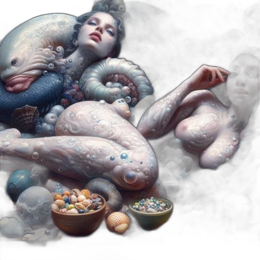 concept art, fantasy art, photorealistic, outer space transparent PNG cut-out