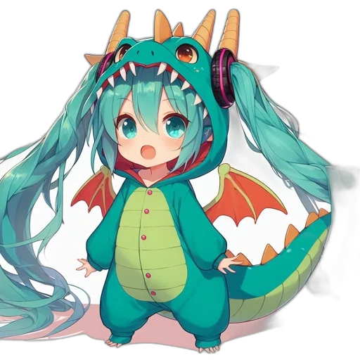 dragon, creature, staff, mask transparent PNG cut-out