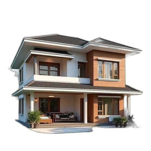 building, furniture, 3d render, photorealistic transparent PNG cut-out