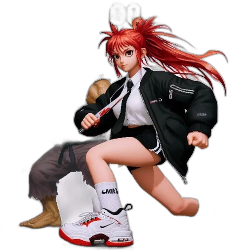 jacket, shoes, weapon, robot transparent PNG cut-out