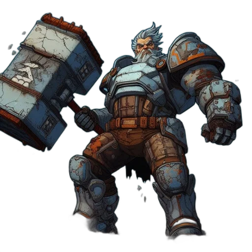 weapon, robot, concept art, fantasy art transparent PNG cut-out