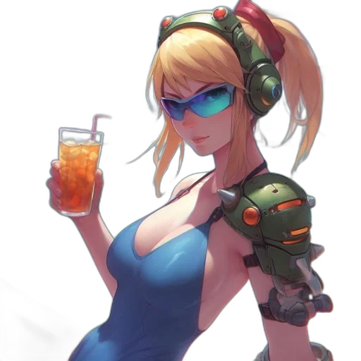 robot, weapon, dress, bottle transparent PNG cut-out