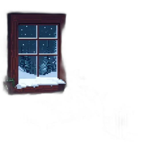 furniture, pixel art, concept art, photorealistic transparent PNG cut-out