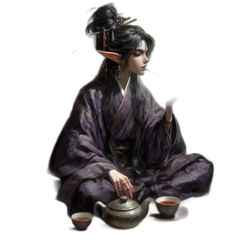 food, staff, face, jewelry transparent PNG cut-out