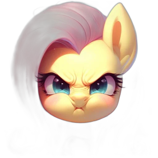 hair, face, creature, animal transparent PNG cut-out