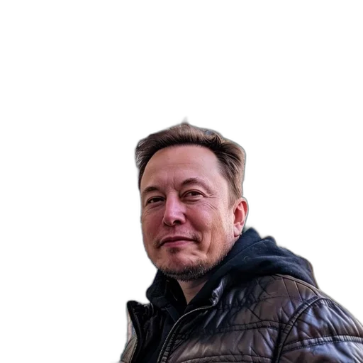 jacket, face, staff, robot transparent PNG cut-out