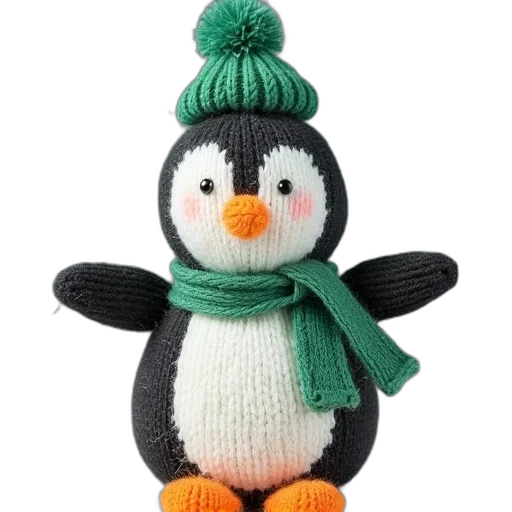 hat, 3d render, gray, penguin transparent PNG cut-out