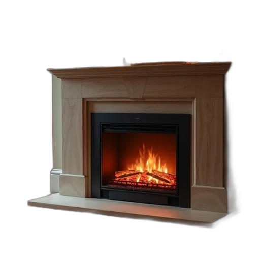 furniture, 3d render, fire, electric transparent PNG cut-out