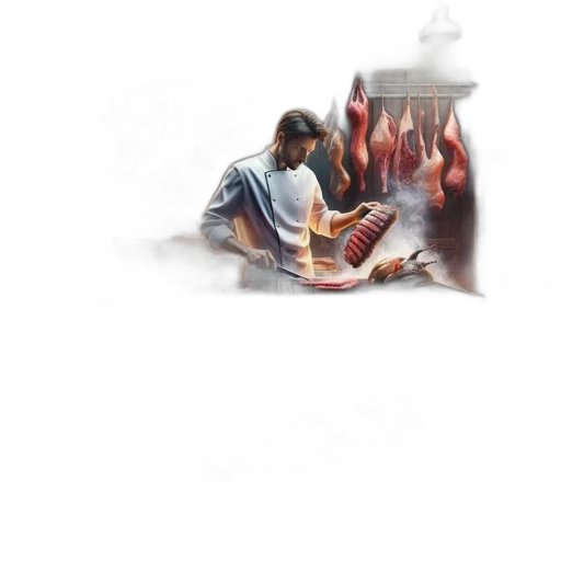 food, weapon, concept art, photorealistic transparent PNG cut-out