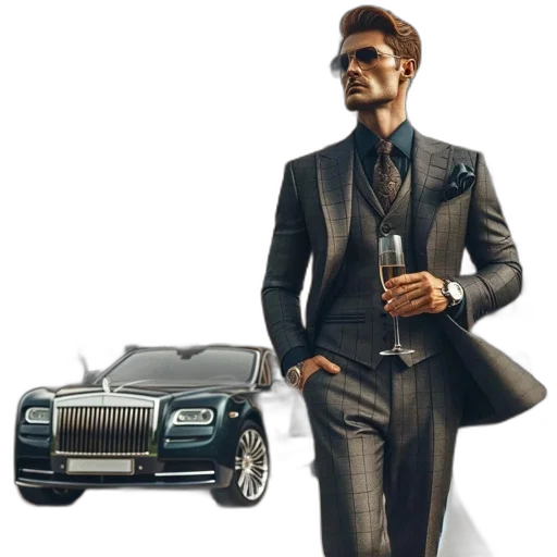 car, concept art, 3d render, photorealistic transparent PNG cut-out