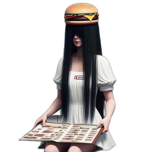food, dress, robot, creature transparent PNG cut-out