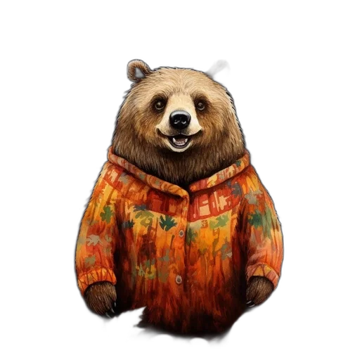 jacket, animal, dress, creature transparent PNG cut-out