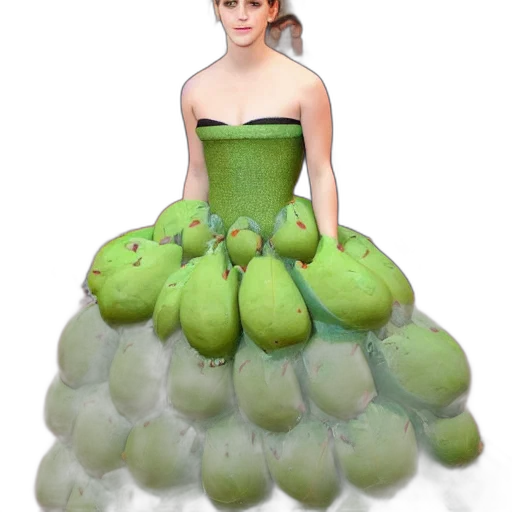 dress, crown, jewelry, creature transparent PNG cut-out