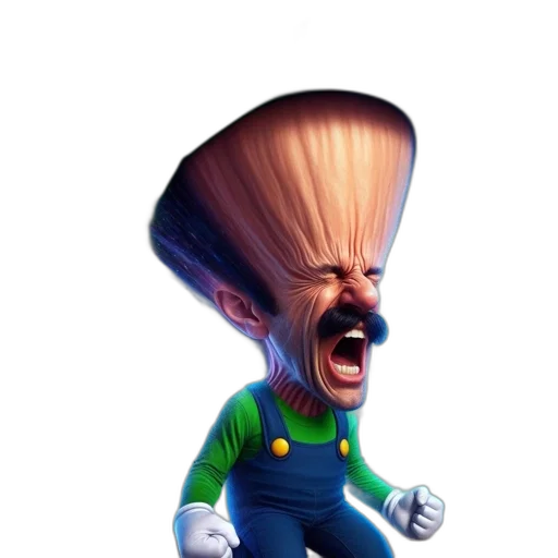 creature, hair, mask, hat transparent PNG cut-out