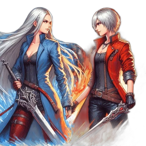 jacket, concept art, fantasy art, comic book art transparent PNG cut-out