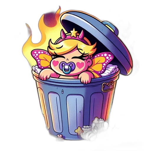crown, pixel art, concept art, vaporwave transparent PNG cut-out