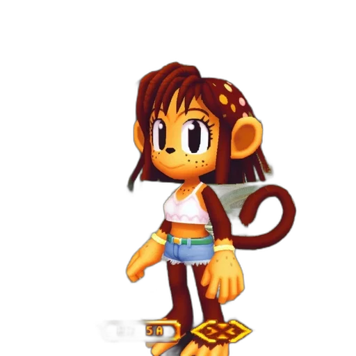 staff, creature, animal, pixel art transparent PNG cut-out