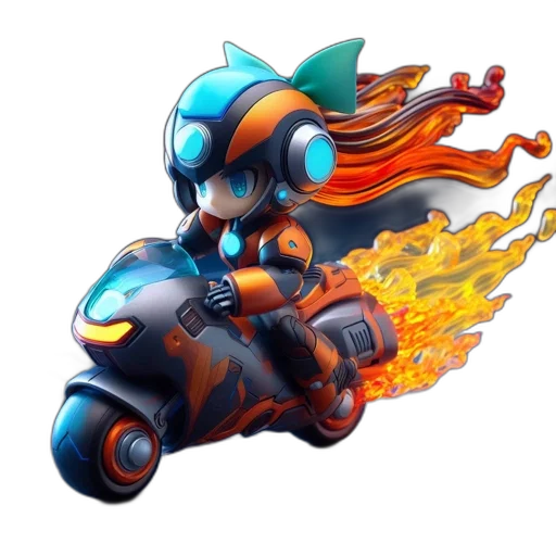 robot, weapon, concept art, pixel art transparent PNG cut-out