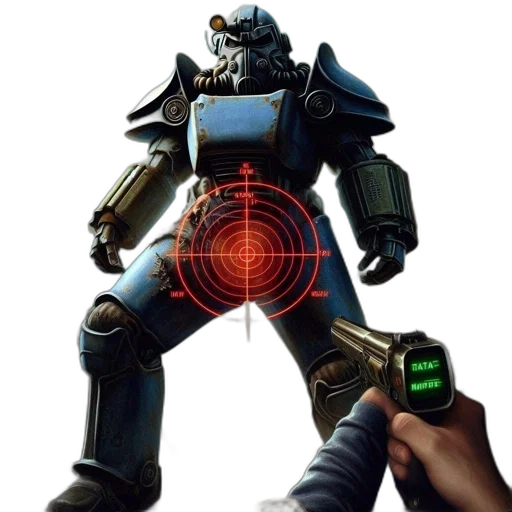robot, weapon, jacket, concept art transparent PNG cut-out