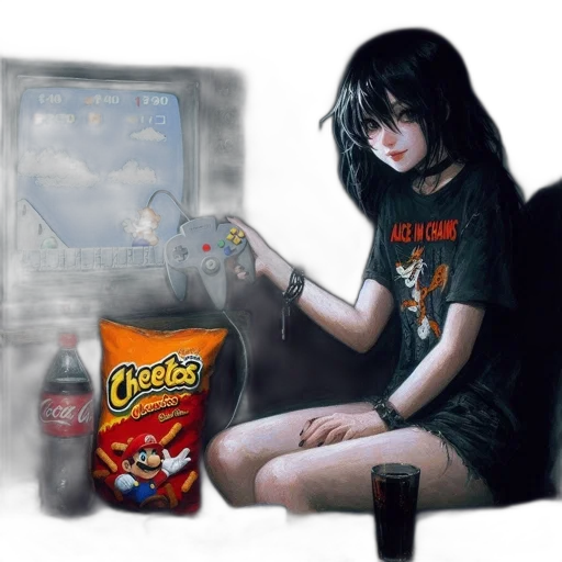 food, robot, concept art, anime transparent PNG cut-out