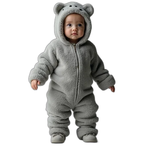 creature, animal, baby, wearing transparent PNG cut-out
