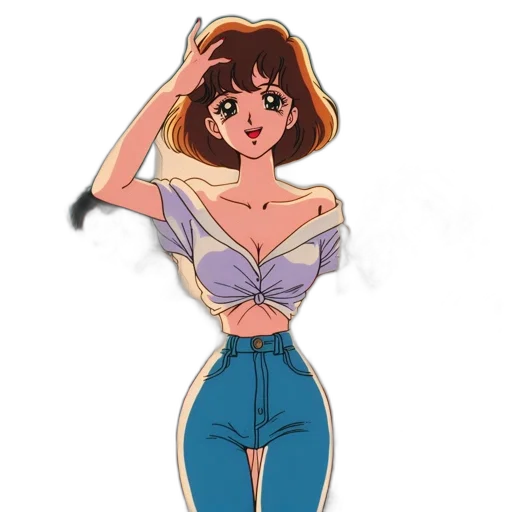 dress, jewelry, jacket, cartoon transparent PNG cut-out