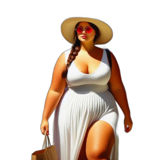 dress, hat, photorealistic, concept art transparent PNG cut-out