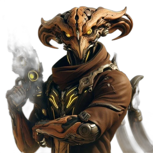 mask, staff, weapon, robot transparent PNG cut-out