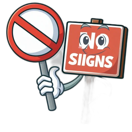 cartoon, drawing, figure, holds transparent PNG cut-out