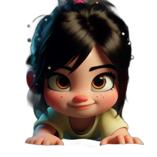 face, staff, 3d render, concept art transparent PNG cut-out