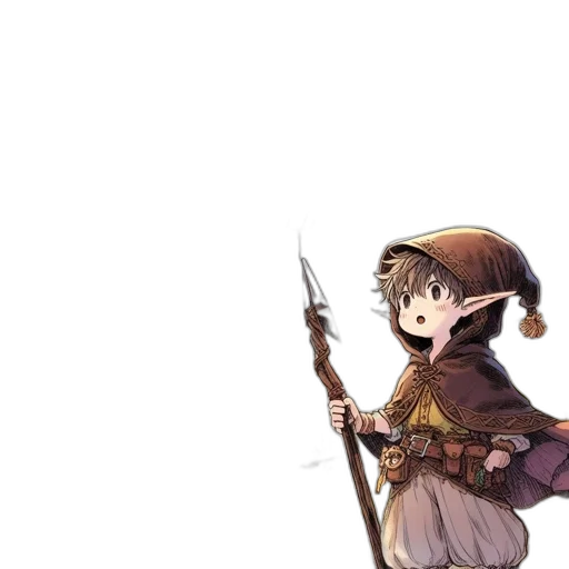 staff, sword, weapon, hat transparent PNG cut-out