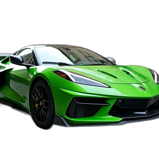 car, weapon, 3d render, photorealistic transparent PNG cut-out