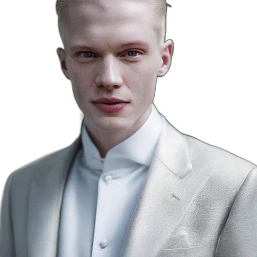 jacket, face, hair, creature transparent PNG cut-out