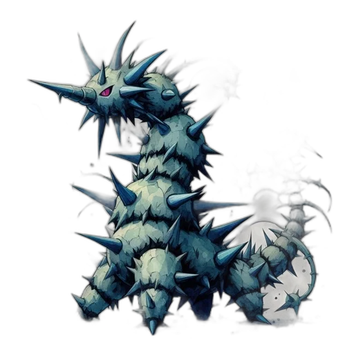 dragon, creature, weapon, staff transparent PNG cut-out