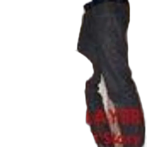 shoes, jacket, staff, weapon transparent PNG cut-out