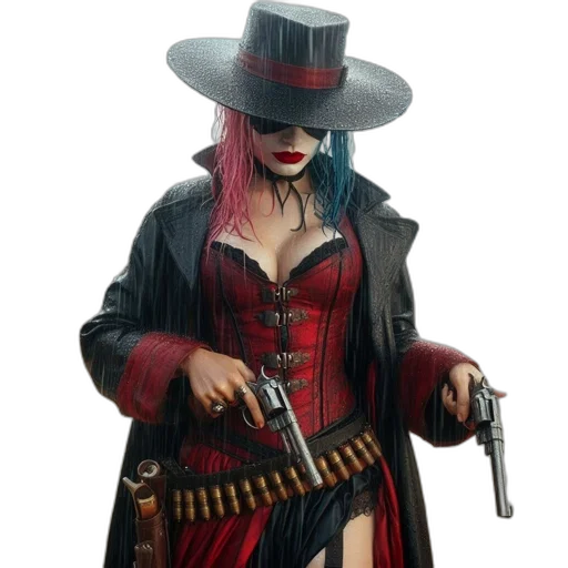 weapon, hat, concept art, comic book art transparent PNG cut-out