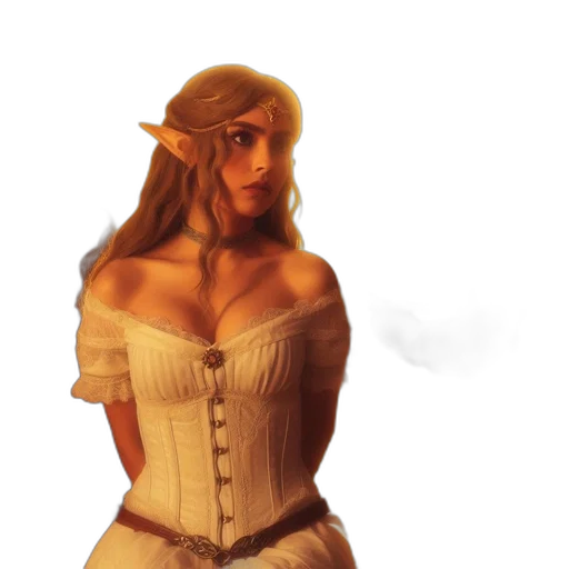 dress, dragon, fantasy art, concept art transparent PNG cut-out