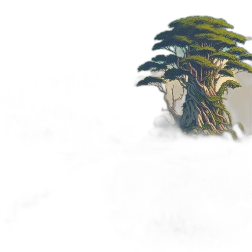 tree, creature, crown, animal transparent PNG cut-out
