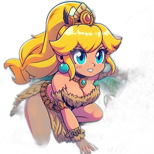 crown, dress, staff, weapon transparent PNG cut-out