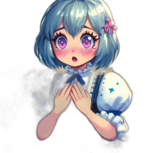 staff, dress, robot, face transparent PNG cut-out