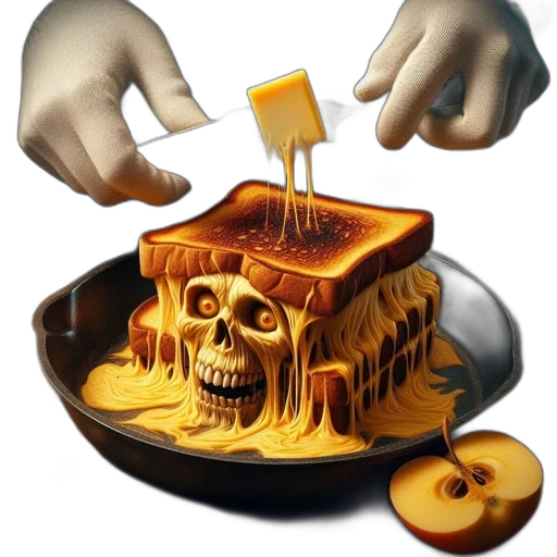 food, concept art, 3d render, photorealistic transparent PNG cut-out